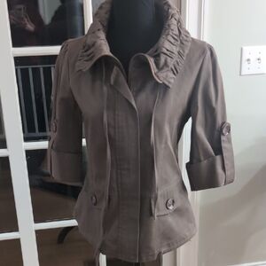 Lola Women's Taupe Trench Coat